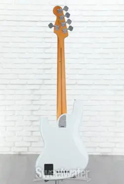 FENDER AMERICAN ULTRA II JAZZ BASS V - AVALANCHE, MAPLE FINGERBOARD