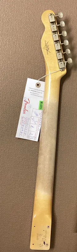 2024 FENDER CUSTOM SHOP 1963 63 TELECASTER RELIC NECK & TUNERS