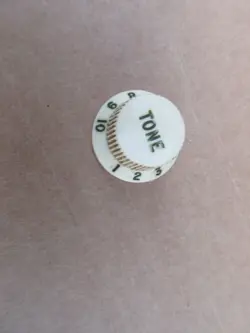 VINTAGE 1960S FENDER STRATOCASTER GUITAR TONE KNOB 3 SPOKE