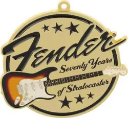 FENDER 70TH ANNIVERSARY STRATOCASTER ORNAMENT 2024