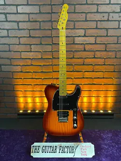 FENDER MODERN PLAYER TELECASTER PLUS, MAPLE FINGERBOARD, HONEY BURST ELECTRIC...