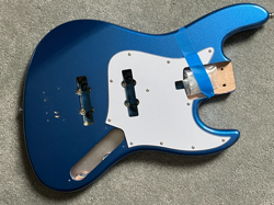 SADOWSKY METROEXPRESS IV 4-STRING JAZZ BASS BODY BLUE FITS FENDER