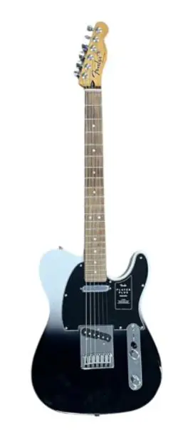 BLEMISHED FENDER PLAYER PLUS TELECASTER GUITAR IN SILVER SMOKE - READ DESC