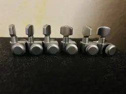 FENDER LOCKING GUITAR TUNERS BRUSHED CHROME - SET OF 6