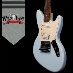 FENDER KURT COBAIN JAG-STANG ROSEWOOD FINGERBOARD SONIC BLUE