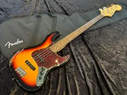 FENDER MIJ TRADITIONAL 60S JAZZ BASS 3CS R 2022 ELECTRIC BASS GUITAR