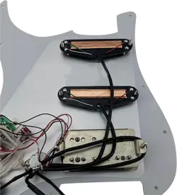 PREWIRED LOADED PICKGUARD WITH SSH MINI PICKUPS FOR FENDER STRATOCASTER GUITAR