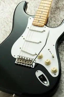 FENDER JAPAN ST54-95LS BLACK ELECTRIC GUITAR 2002-2004 USED