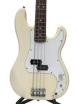 FENDER JAPAN PB-43 ELECTRIC BASS WHITE 2002