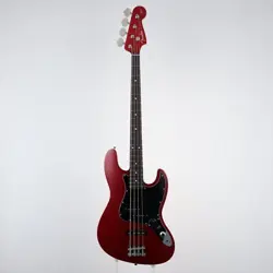 FENDER JAPAN AERODYNE AJB BASS OLD CANDY APPLE RED PJ PUS USED