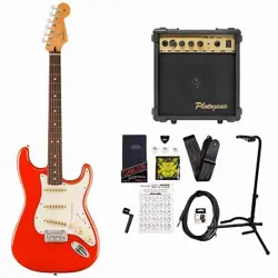FENDER PLAYER II STRATOCASTER ROSEWOOD CORAL RED PG-10 #GGAYD