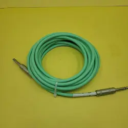 GENUINE FENDER ORIGINAL SERIES INSTRUMENT/GUITAR CABLE, SURF GREEN, 18.6' FT