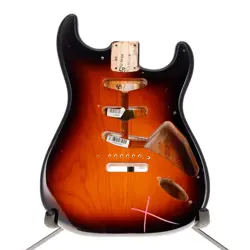 FENDER AMERICAN STRATOCASTER ALDER TWO TONE SUNBURST