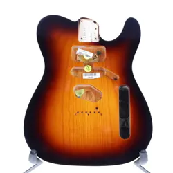 FENDER AMERICAN ULTRA TELECASTER ASH TWO TONE SUNBURST FINISH WITH BINDING