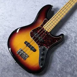 FENDER AMERICAN DELUXE JAZZ BASS USED ALDER BODY 3TONE SUNBURST W/HARD CASE