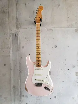 FENDER CUSTOM SHOP LIMITED TROPO STRATOCASTER RELIC PINK USA 2021 SOLID E.GUITAR