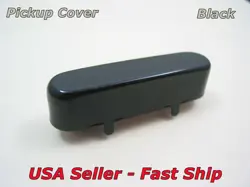 BLACK NECK PICKUP COVER FOR FENDER TELECASTER, SQUIER & OTHER TELE STYLE GUITARS