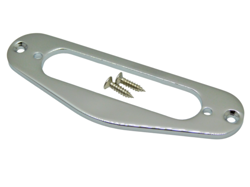 CHROME METAL NECK PICKUP MOUNTING RING FOR FENDER TELE