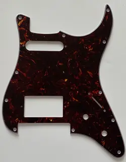 FOR FIT FENDER STRAT FLOYD ROSE TREMOLO HS STYLE GUITAR PICKGUARD BROWN TORTOISE
