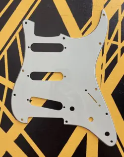 FENDER STRATOCASTER PICKGUARD VINTAGE MINT GREEN 099-1343-000 SLIGHTLY USED