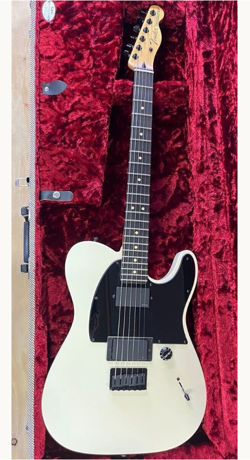 ELECTRIC GUITAR FENDER JIM ROOT TELECASTER FLAT WHITE MADE IN MEXICO MX13097321