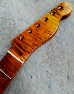 NORTH AMERICAN FLAME MAPLE TELECASTER NECK