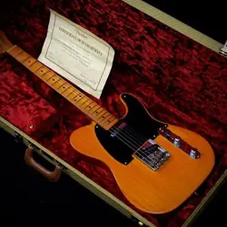 FENDER AMERICAN VINTAGE 52 TELECASTER THIN LACQUER NATURAL #GGWEZ