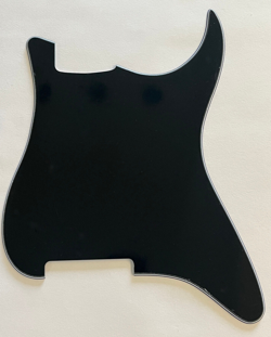 FOR 3 PLY FENDER STRATOCASTER STRAT BLANK STYLE GUITAR PICKGUARD,BLACK