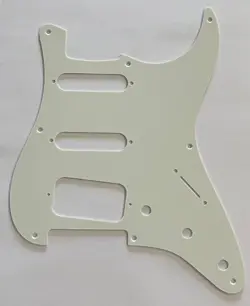 FOR 1-PLY FENDER 8 SCREW STRATOCASTER START HSS STYLE GUITAR PICKGUARD,PARCHMENT