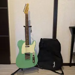 FENDER HYBRID 60S TELECASTER SURF GREEN SAFE PACKING!