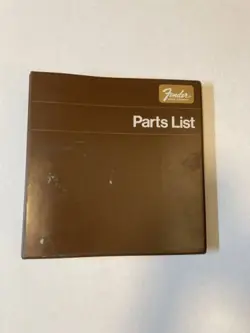 MANUAL PARTS LIST
