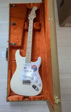 FENDER ERIC CLAPTON STRATOCASTER OLYMPIC WHITE