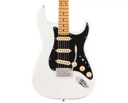 USED FENDER PLAYER II STRATOCASTER - POLAR WHITE W/MAPLE FB