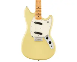 USED FENDER PLAYER II MUSTANG - HIALEAH YELLOW W/MAPLE FB