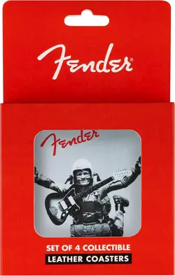 FENDER VINTAGE ADS COASTER SET - 4 PACK