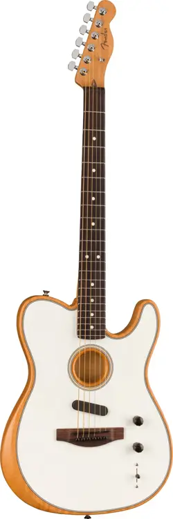FENDER ACOUSTASONIC PLAYER TELECASTER - ARCTIC WHITE
