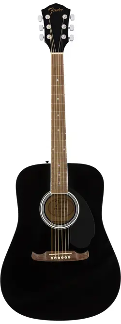 FENDER FA-125 DREADNOUGHT ACOUSTIC GUITAR - BLACK