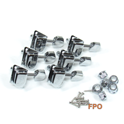 2024 FENDER VINTERA II 70S STRATOCASTER TUNERS  CHROME F LOGO TUNING MACHINES