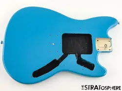 FENDER SQUIER SONIC MUSTANG HH SERIES BODY GUITAR PARTS CALIFORNIA BLUE.
