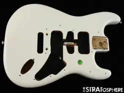 FENDER PLAYER II STRATOCASTER STRAT BODY GUITAR PARTS ALDER POLAR WHITE.