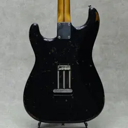 FENDER STRATOCASTER 1956 NECK 1950S BODY REFINISH BLACK SAFE DELIVERY FROM JAPAN