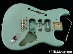 FENDER FSR AMERICAN PROFESSIONAL II STRAT THINLINE BODY HARDWARE ASH DAPHNE BLUE