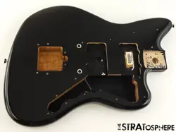 FENDER PLAYER II JAZZMASTER BODY, MODERN GUITAR PART, ALDER BLACK.