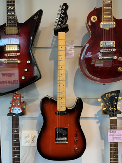 FENDER AERODYNE SPECIAL TELECASTER E/G, MAPLE FINGERBOARD, HOT ROD BURST