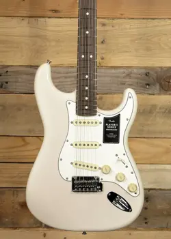FENDER PLAYER II STRATOCASTER WHITE BLONDE W/ ROSEWOOD FINGERBOARD