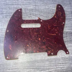 OLD  4 PLY TORTOISE PICKGUARD FOR FENDER TELECASTER GUITAR 47