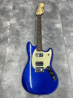 SQUIER BY FENDER BULLET MUSTANG HH ELECTRIC GUITAR - IMPERIAL BLUE (PD5028903)