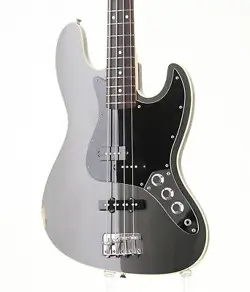 ELECTRIC BASS GUITAR FENDER JAPAN AJB-58 DFG DOLPHIN GREY BASSWOOD USED