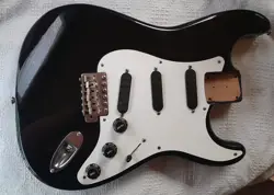 1992 LOADED FENDER STRATOCASTER MIJ BODY WITH ACTIVE EMG-SA PICKUPS