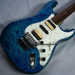 ELECTRIC GUITAR USED FENDER MICHIYA HARUHATA STRATOCASTER ST TYPE BLUE